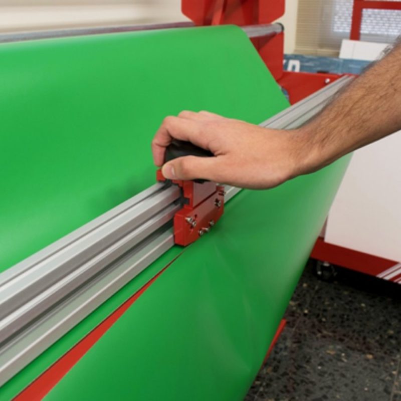 ⁦סרגל חיתוך לגלילים המאוחסנים על עגלת Bullrack⁩ – תמונה ⁦2⁩